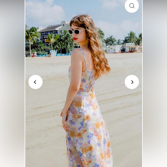 Petite Studio NYC Neesha Dress in Watercolor - Picture 7 of 16